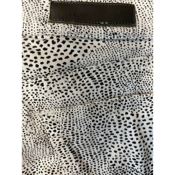 Aritzia GRLFRND Opposites Attract High-Rise Slim Black/White‎ Reed Jeans Size 26 - Picture 10 of 10